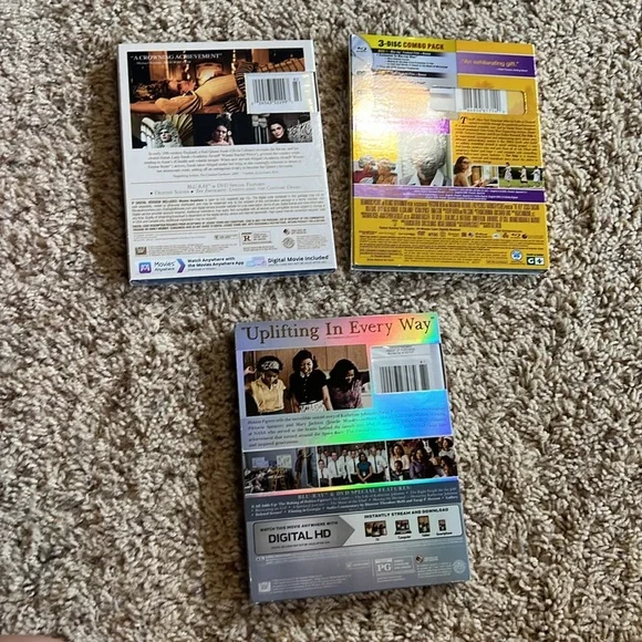 BNWT 3-pack best picture/best seller Blu-ray/DVD/Digital movie collection - Picture 4 of 5